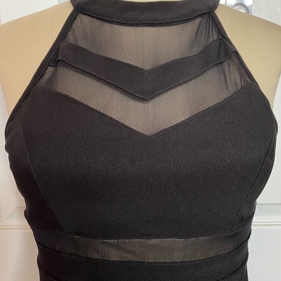 Black Bondage Dress - Picture 3 of 5